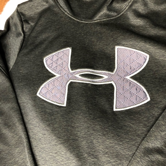 Under Armour boys size sm green pullover hoodie - Picture 3 of 6